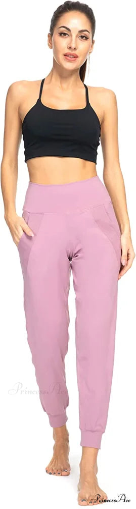 Women’s Joggers with Pockets High Waisted Athletic Sports Pants