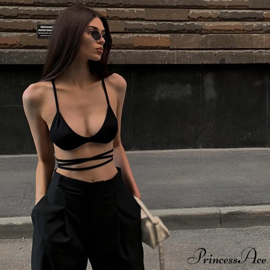 Y2k Corset Tank Crop Top B / S