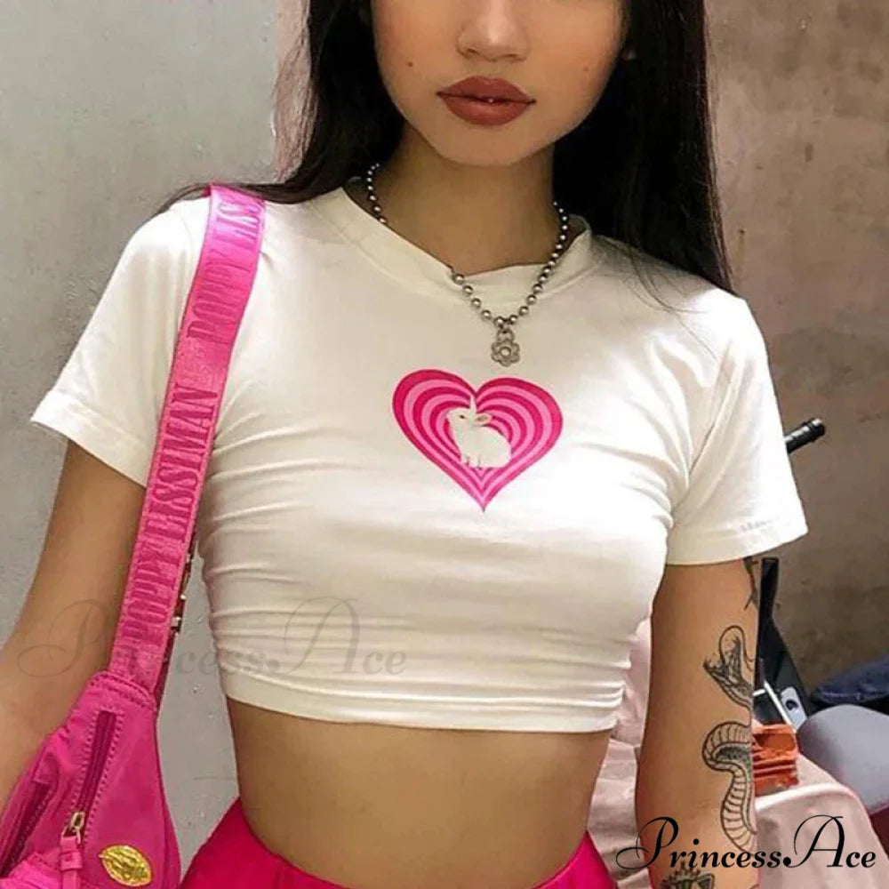 Y2k Dark Harajuku Infant Tee T-shirt white6 / S t-shirt-250223