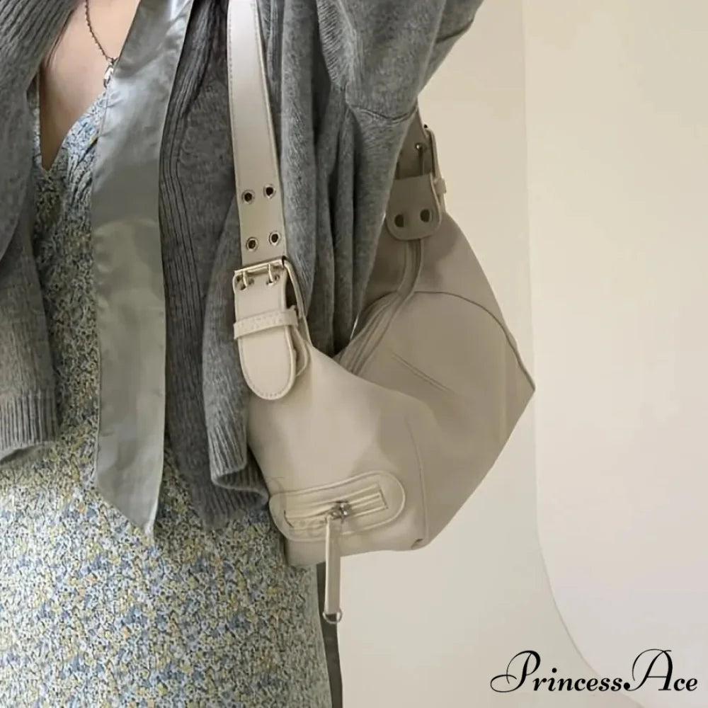 Y2K Fashionable Motorcycle Shoulder Purse shoulder-250126