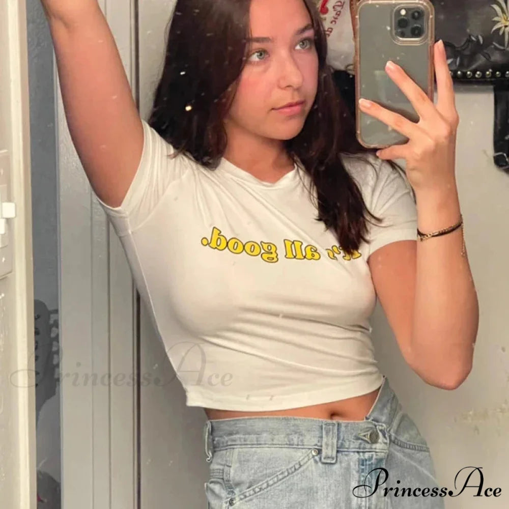 Y2k Sleek Tailored Cropped Infant T-shirt t-shirt-250223