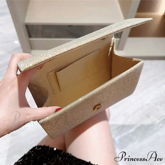 Yellow Silk Evening Clutch Bag Style Shoulder Bag Blue clutchbag-250126