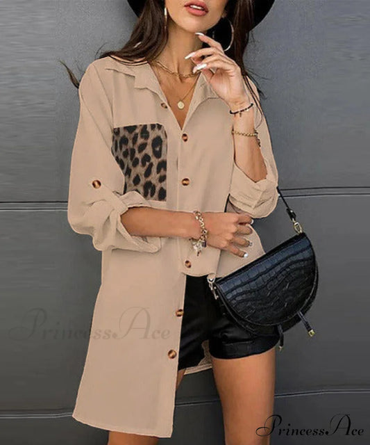 ZANZEA Women’s Blouse beige / S