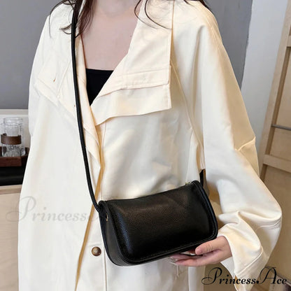 100% Genuine Bovine Hide Leather Crossbody Purse shoulder-250126