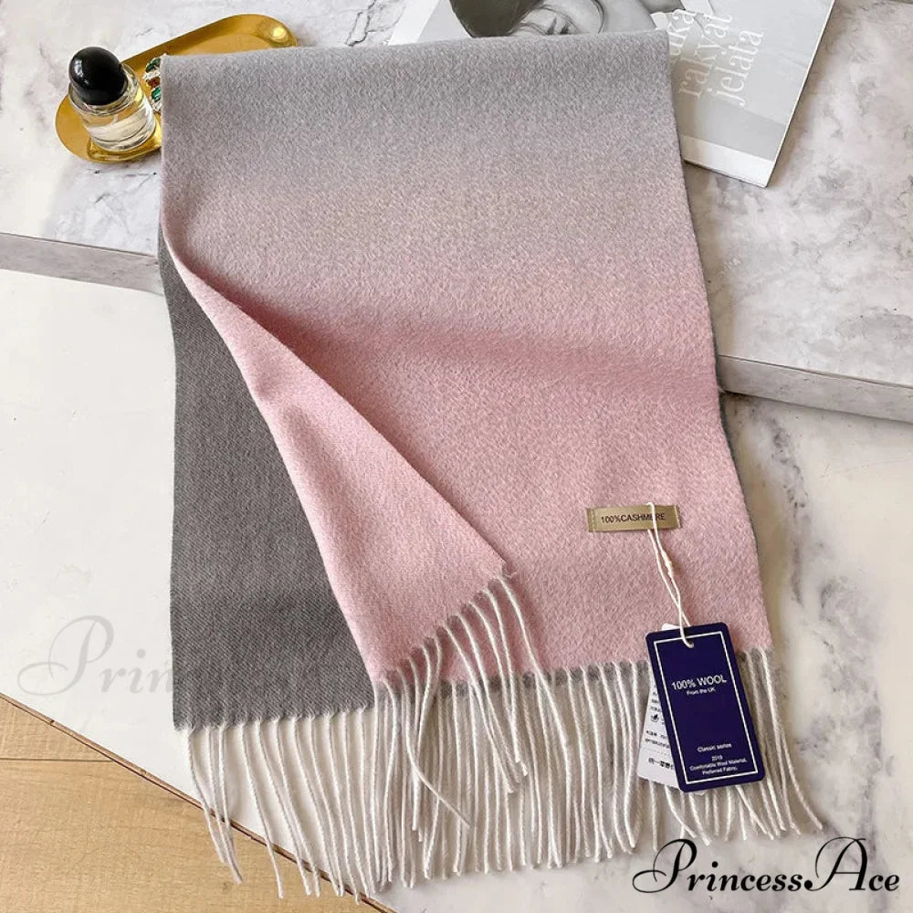 100% Luxurious Winter Pashmina Wool Scarf scarf-241228