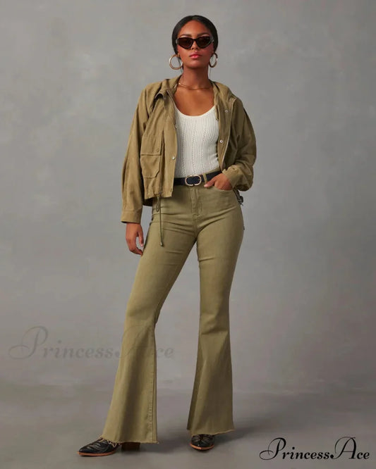 2024 Fashion Flare Women Streetwear 90s Vintage Wide Leg Denim Pantalones Mujer Pantalon Femme Camel Clothes Jean Camel