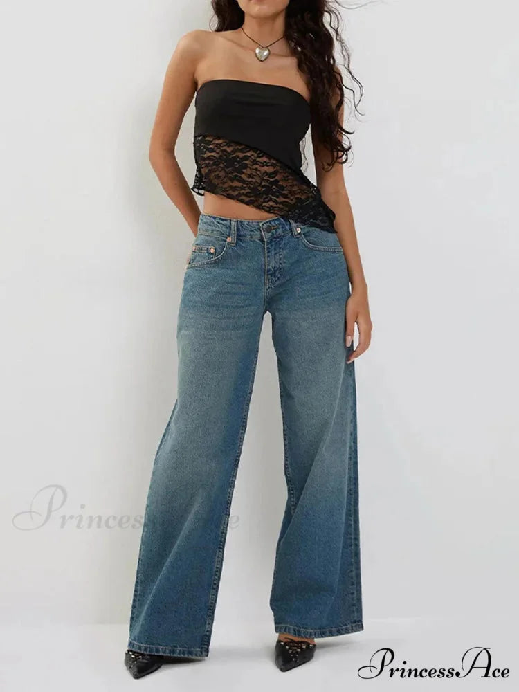 2024 Women Chest Wrapping Solid Lace See Through Backless Casual Chic Strapless Crop Going Out Sleeveless Camis Tank top