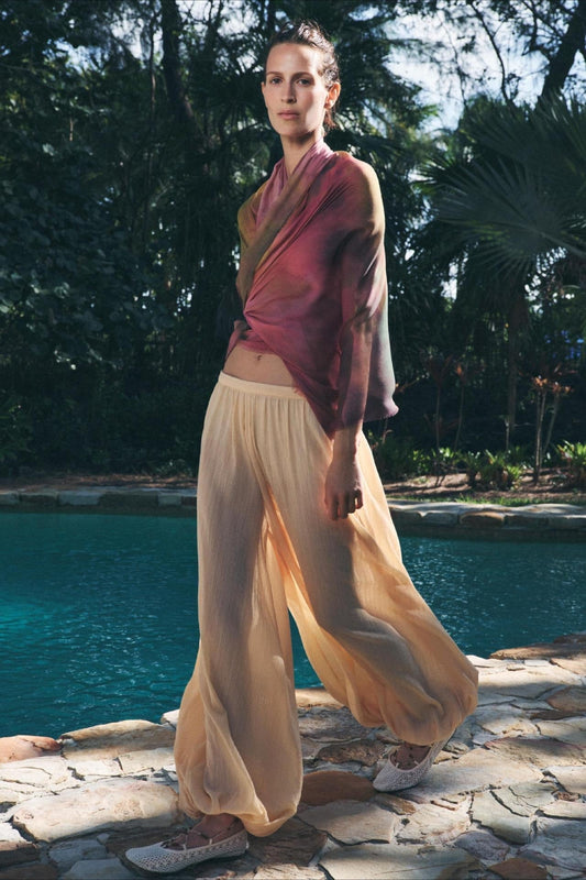 High Waist Pleated Jogger Pants