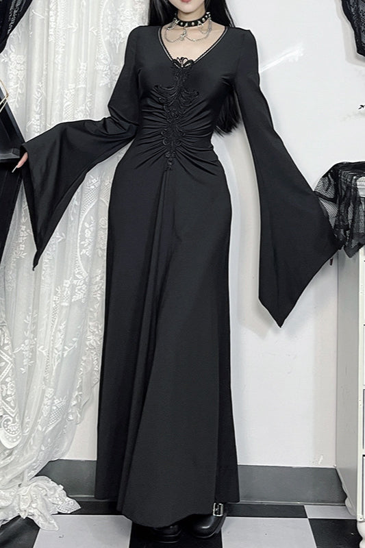 Slim Fit Dark Gothic Dress