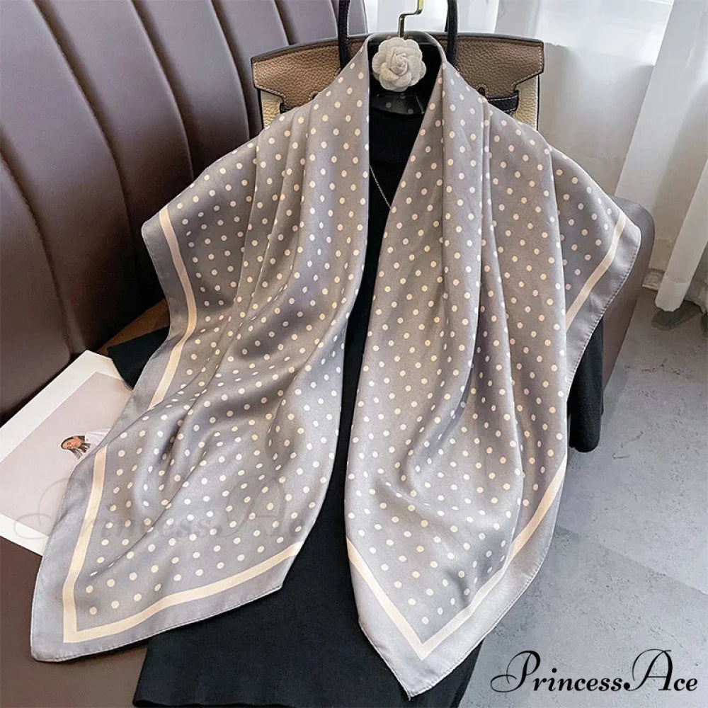 30 Shades Twill Silk Hijab Scarf Color12 / One Size scarf-241228