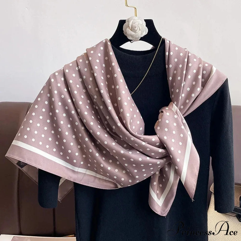 30 Shades Twill Silk Hijab Scarf Color14 / One Size scarf-241228