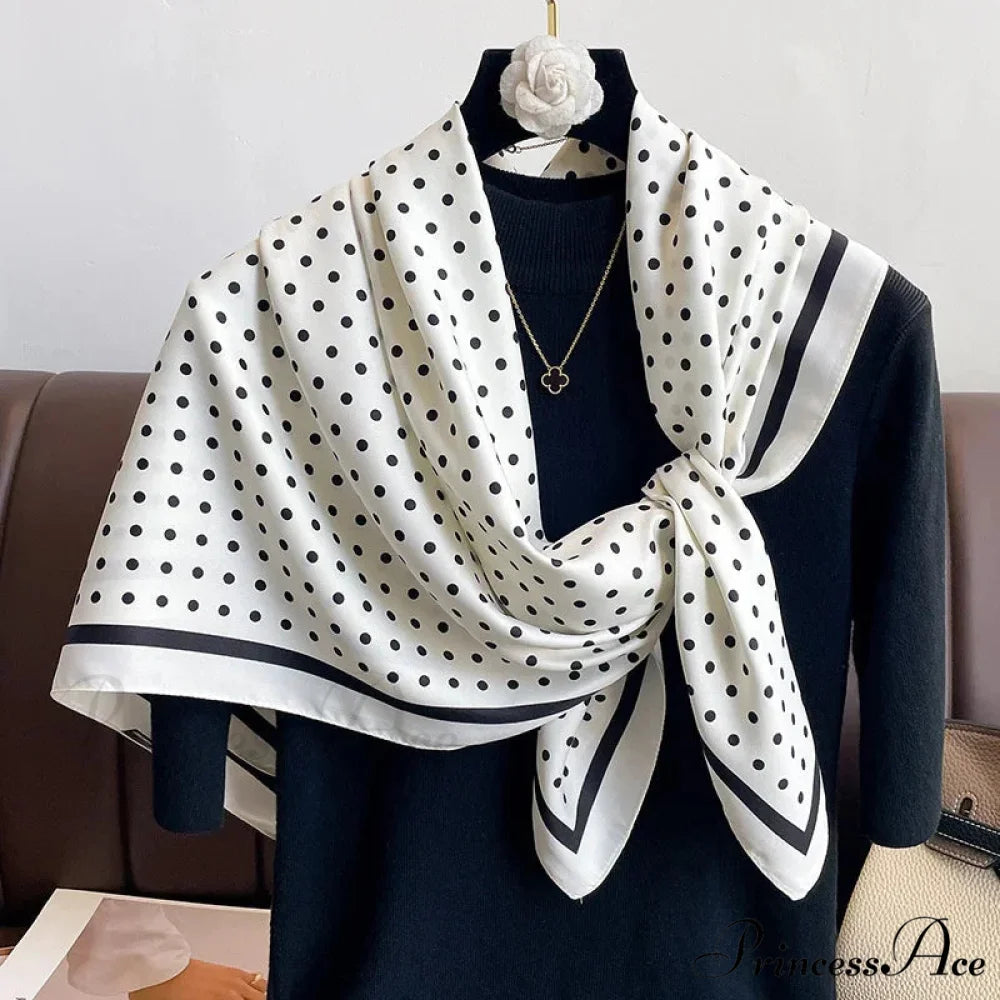 30 Shades Twill Silk Hijab Scarf Color15 / One Size scarf-241228