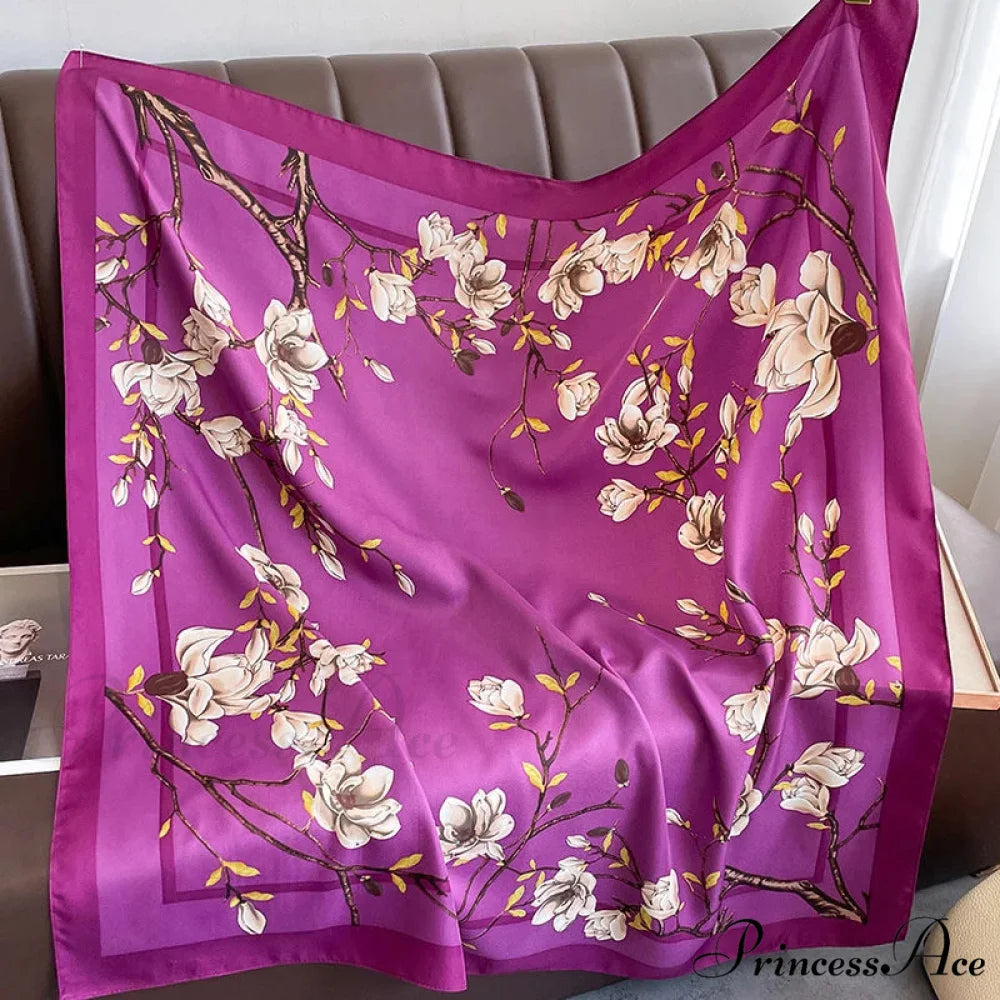 30 Shades Twill Silk Hijab Scarf Color18 / One Size scarf-241228