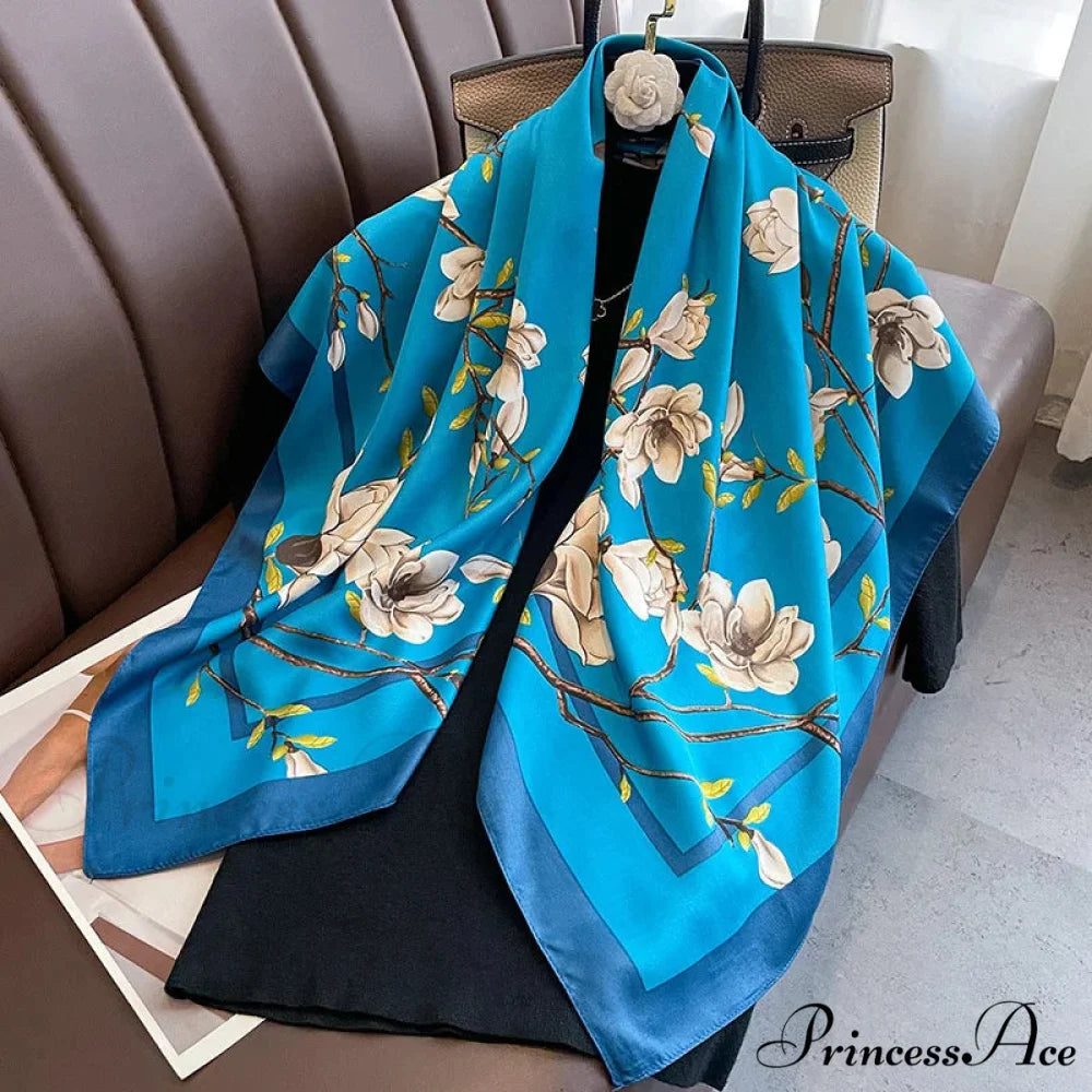 30 Shades Twill Silk Hijab Scarf Color20 / One Size scarf-241228