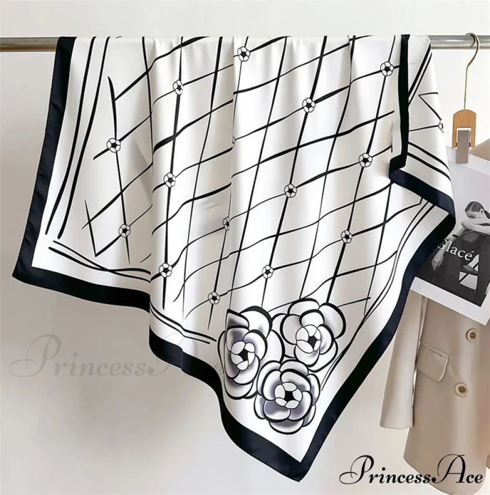 30 Shades Twill Silk Hijab Scarf Color24 / One Size scarf-241228