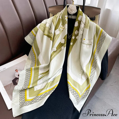 30 Shades Twill Silk Hijab Scarf Color26 / One Size scarf-241228