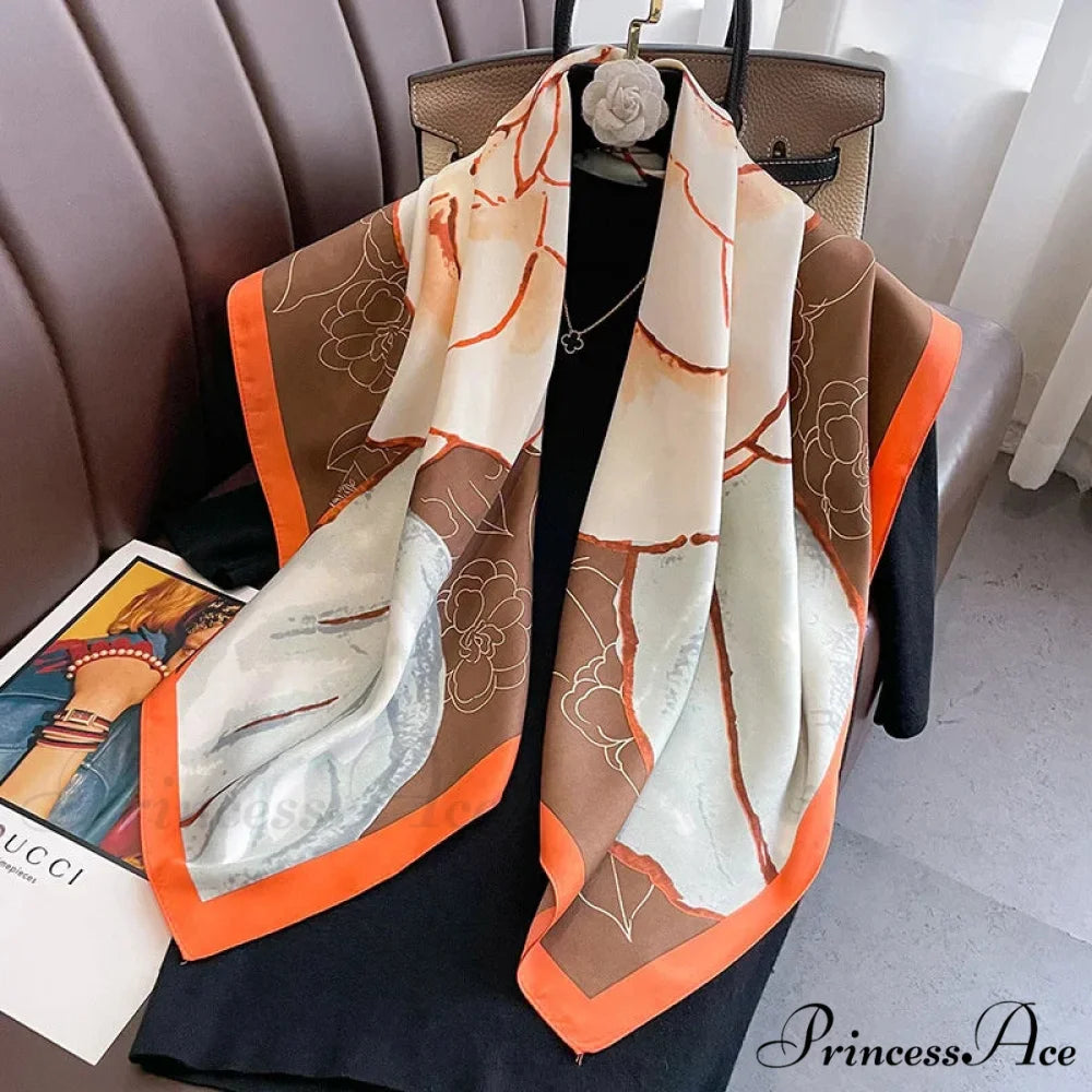 30 Shades Twill Silk Hijab Scarf Color3 / One Size scarf-241228