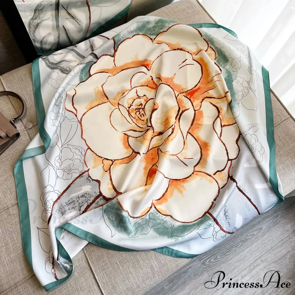 30 Shades Twill Silk Hijab Scarf Color4 / One Size scarf-241228