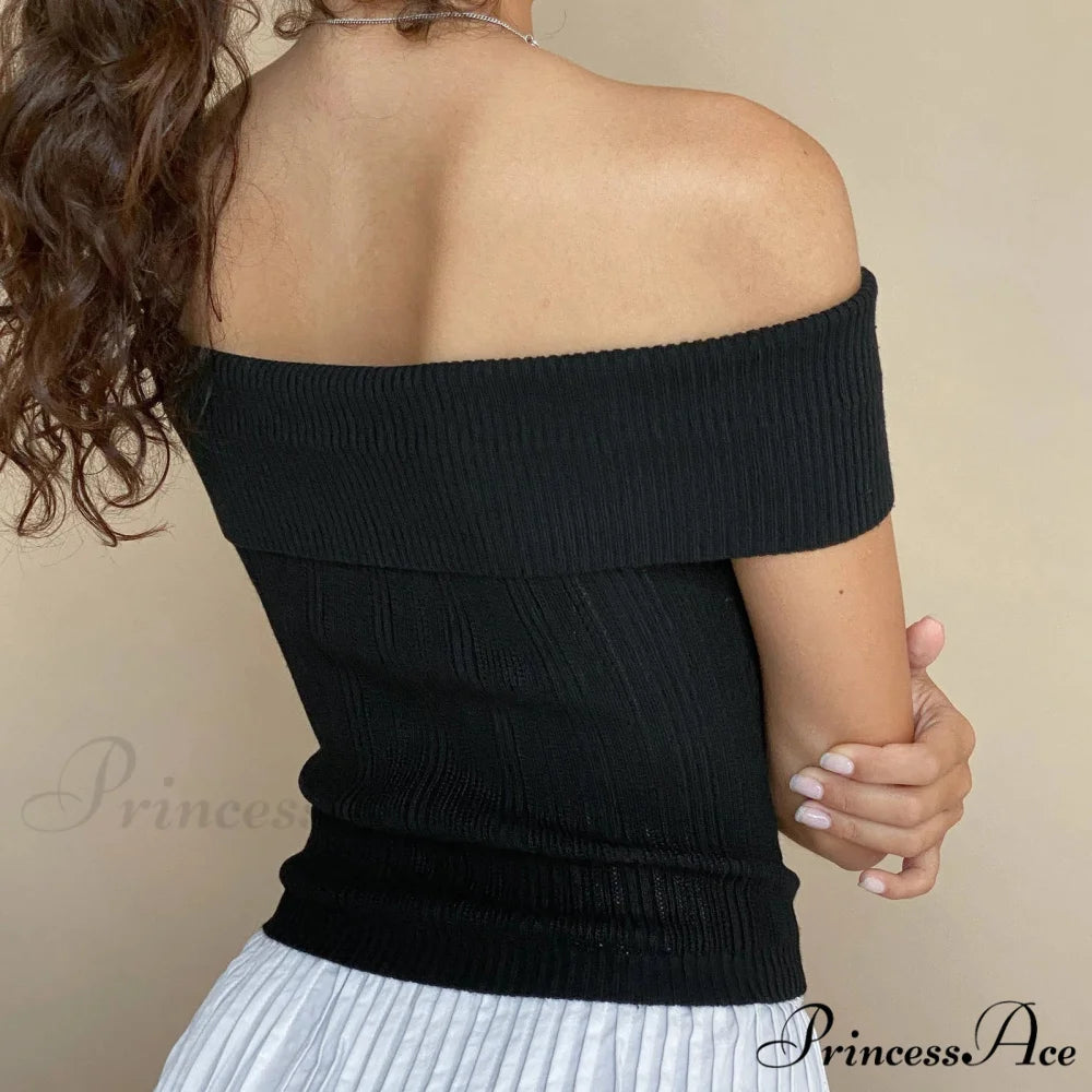 3D Blossom Vessel Neck Crop Top croptop-250223