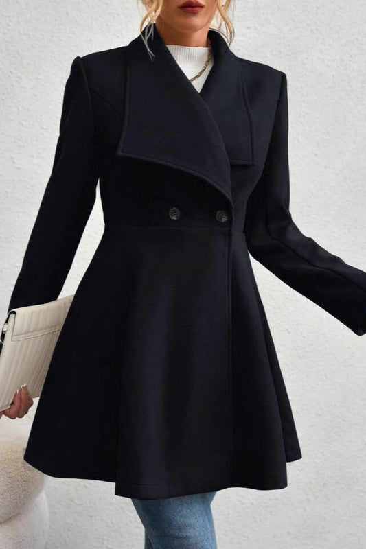 Belted Wool Long Coat