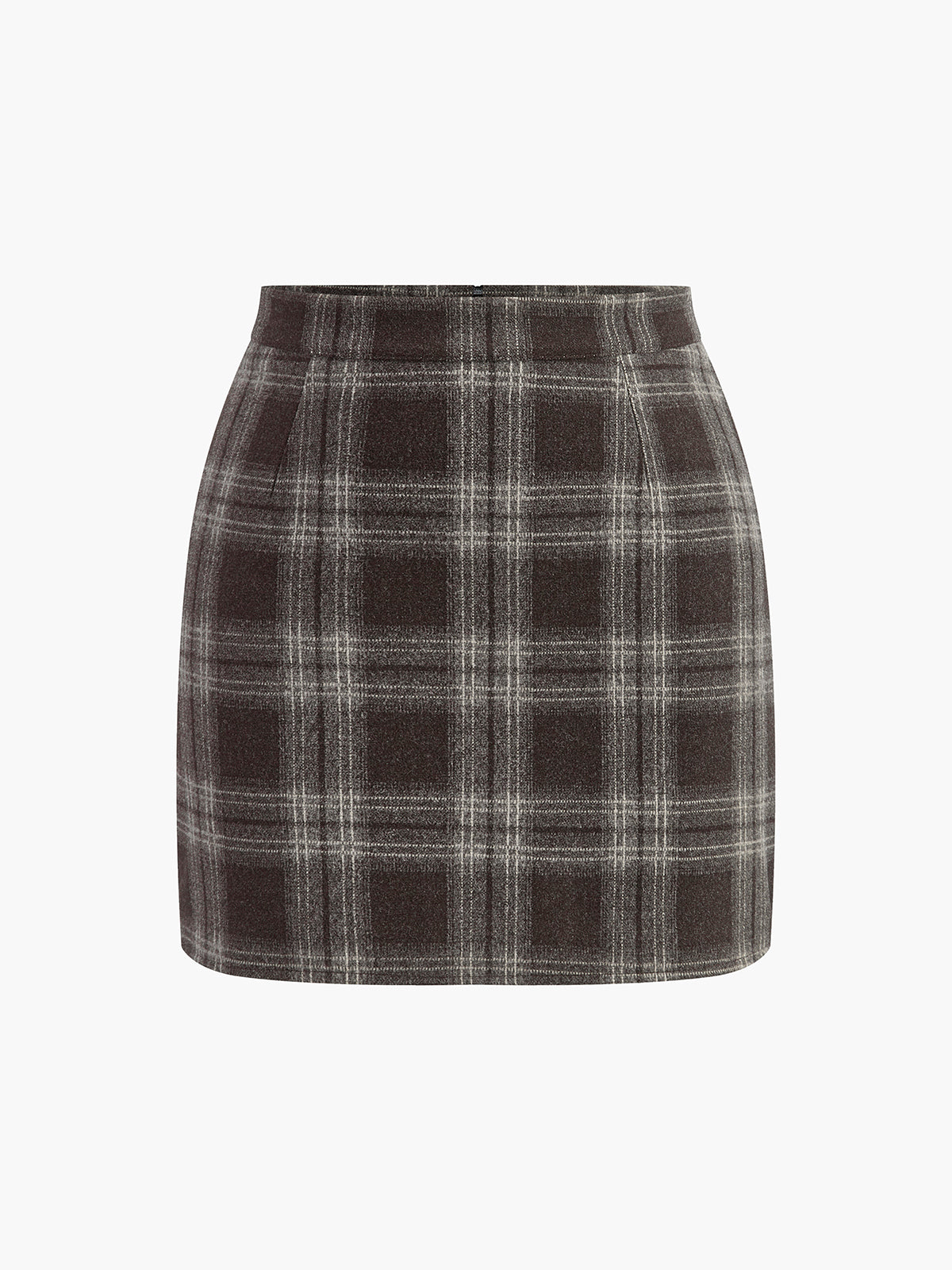 Plaid Tweed Mini Skirt Skirts