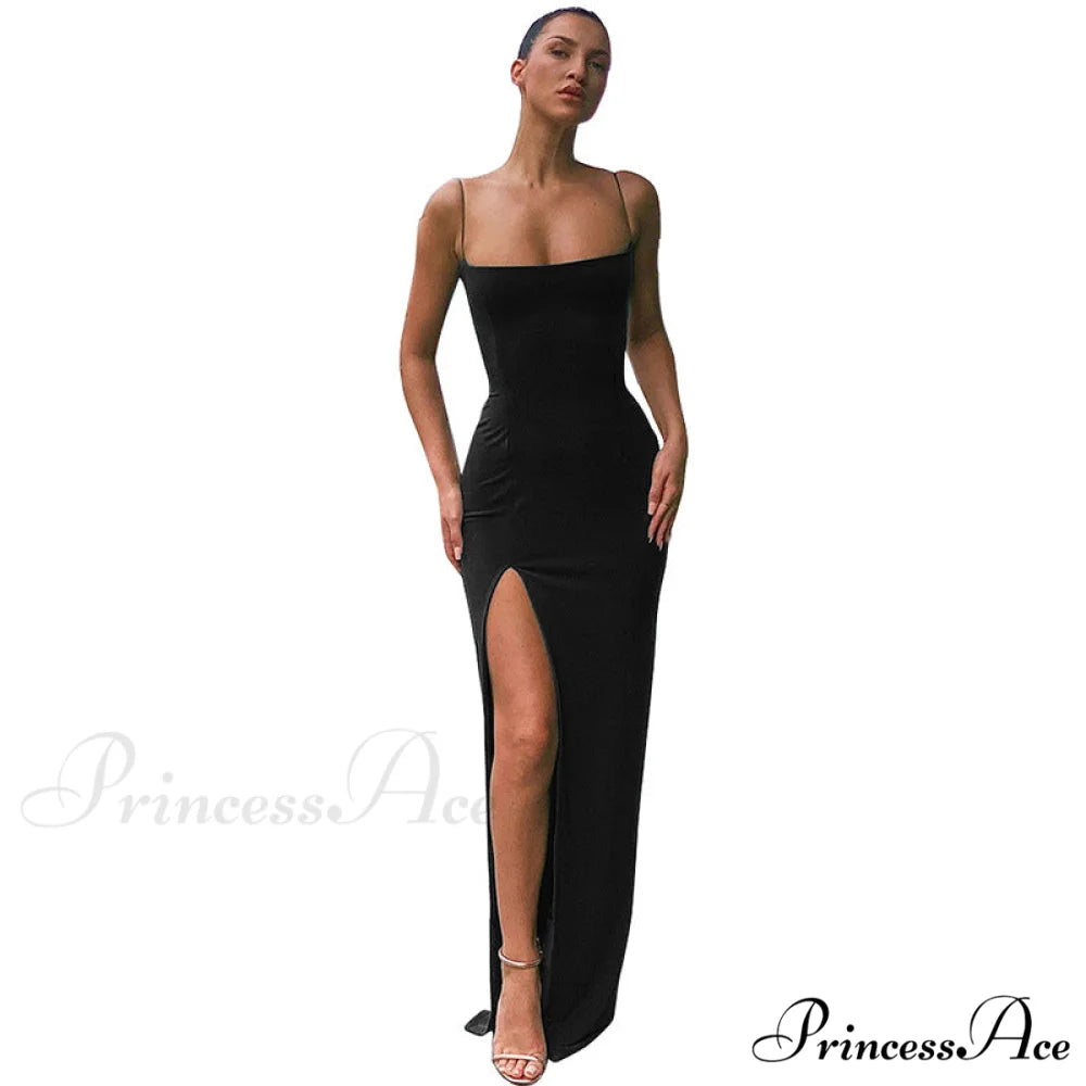 A Stylish Stylish Twist Midi Dress BLACK / S