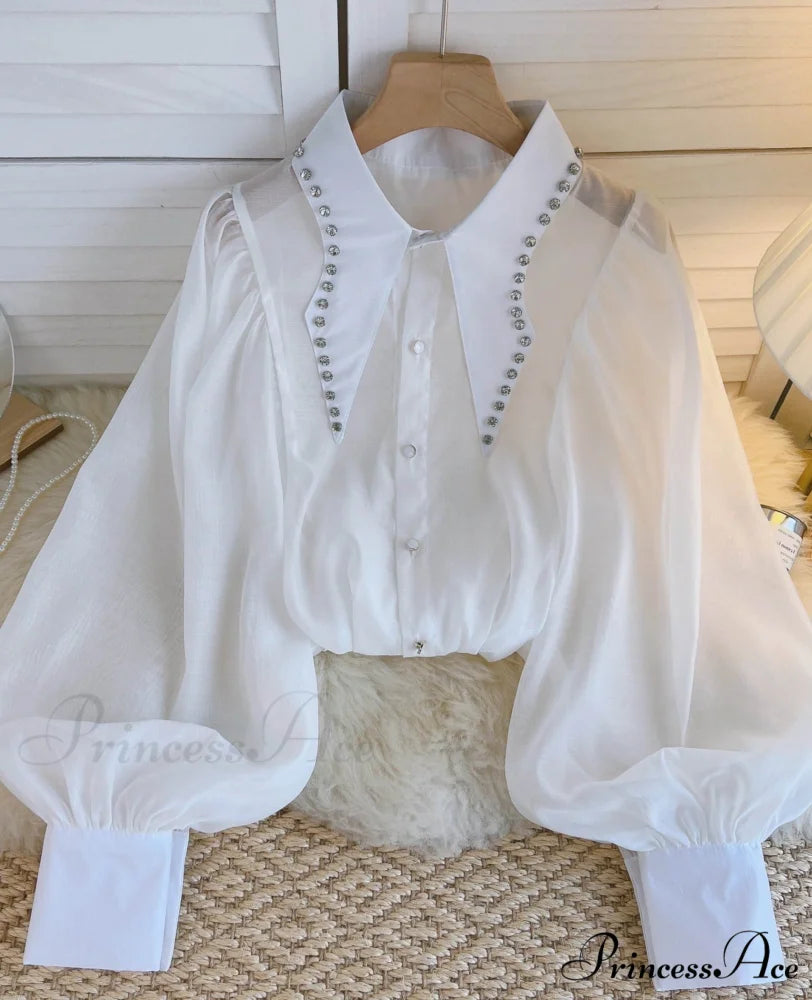 Abigail Women’s Blouse white / One Size