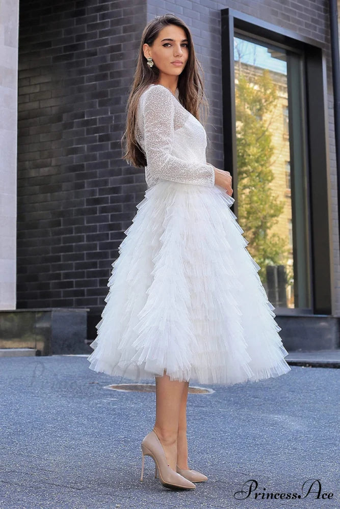 Absolutely Stunning Long Trendy Sleeve Midi Dress