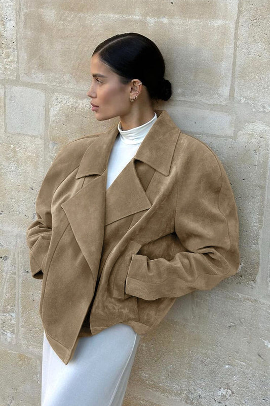 Vintage Suede Relaxed Fit Jacket