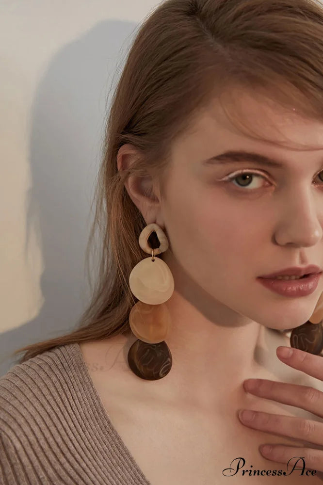 Acrylic Elegant Long Earrings Picture