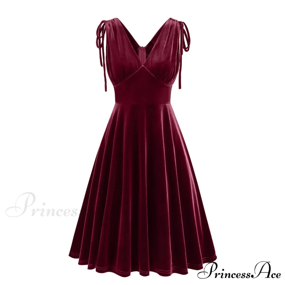 African Elegant Office Lady Fashionable Printed Mermaid Midi Flattering Kaftan Dress Red / S