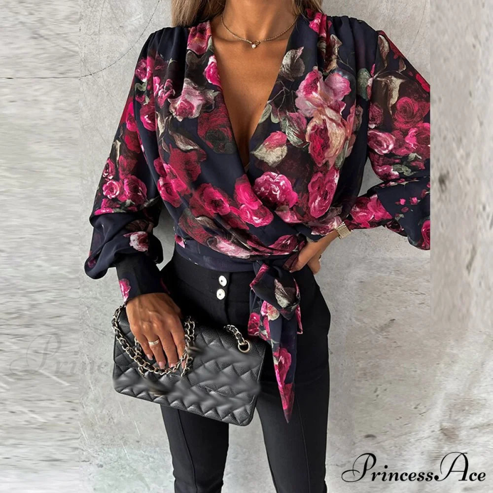 Alana Women’s Blouse Print / S