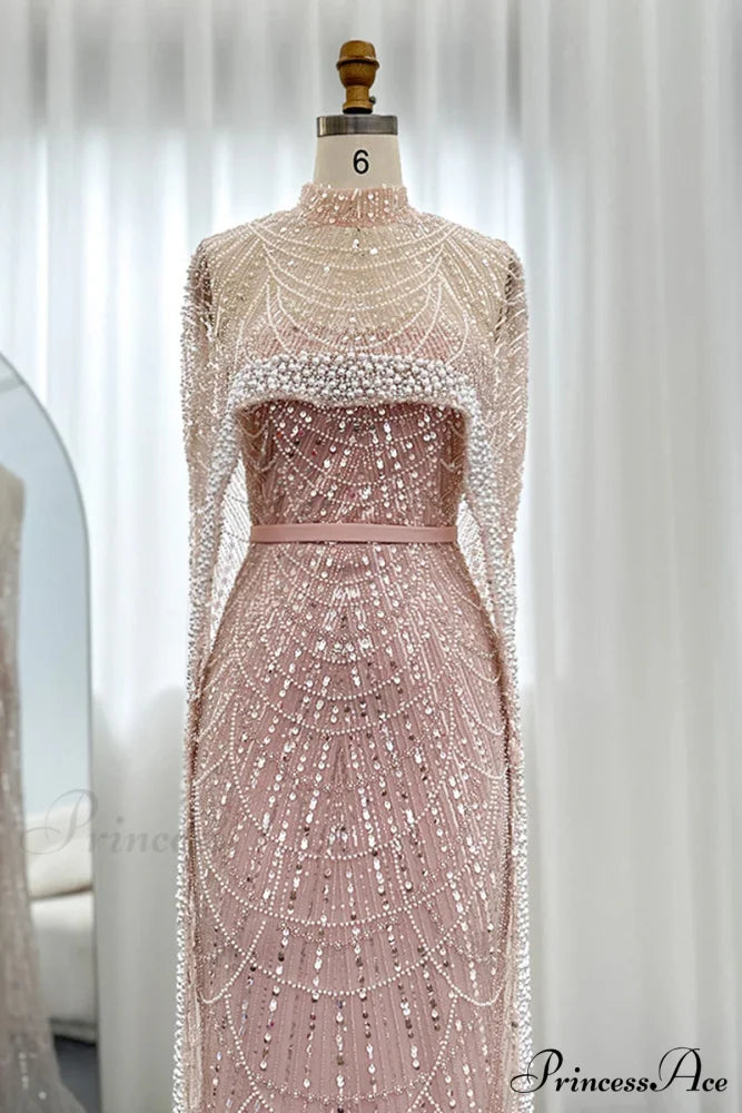 Alexandra Pearl Graceful Embellished Maxi Dress