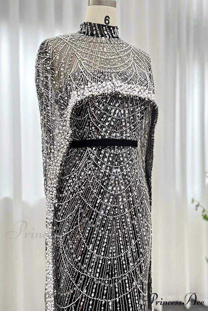 Alexandra Pearl Graceful Embellished Maxi Dress