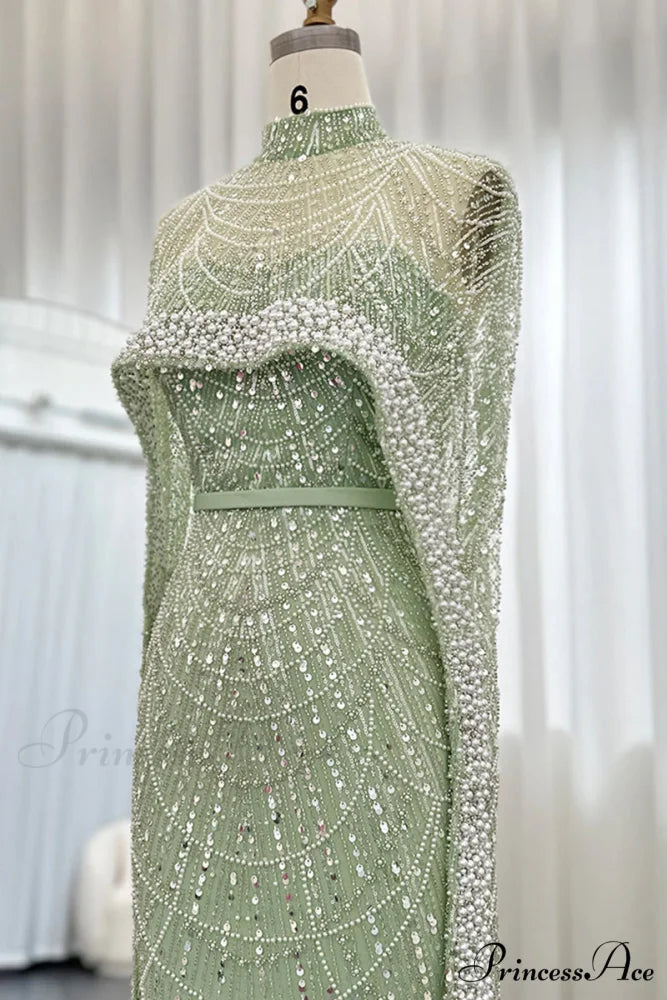 Alexandra Pearl Graceful Embellished Maxi Dress