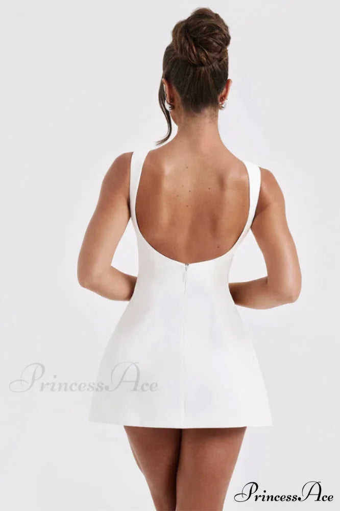 Alicia Elegant Mini Dress