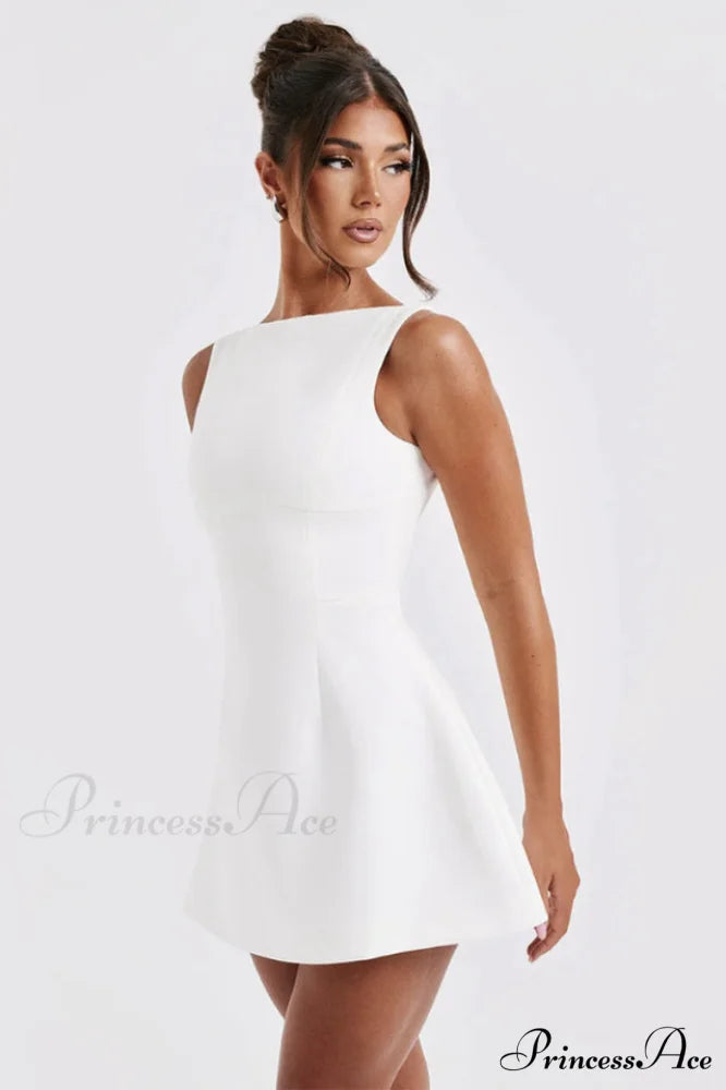 Alicia Elegant Mini Dress