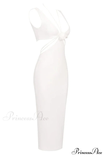 Alize Flower Stylish Embellished Maxi Dress