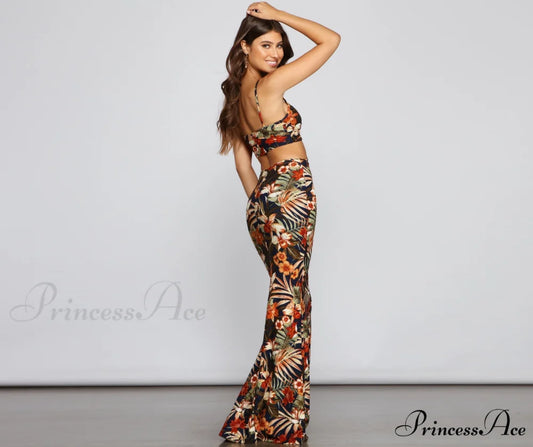 All Eyes On Me Graceful Floral Eyelet Maxi Dress