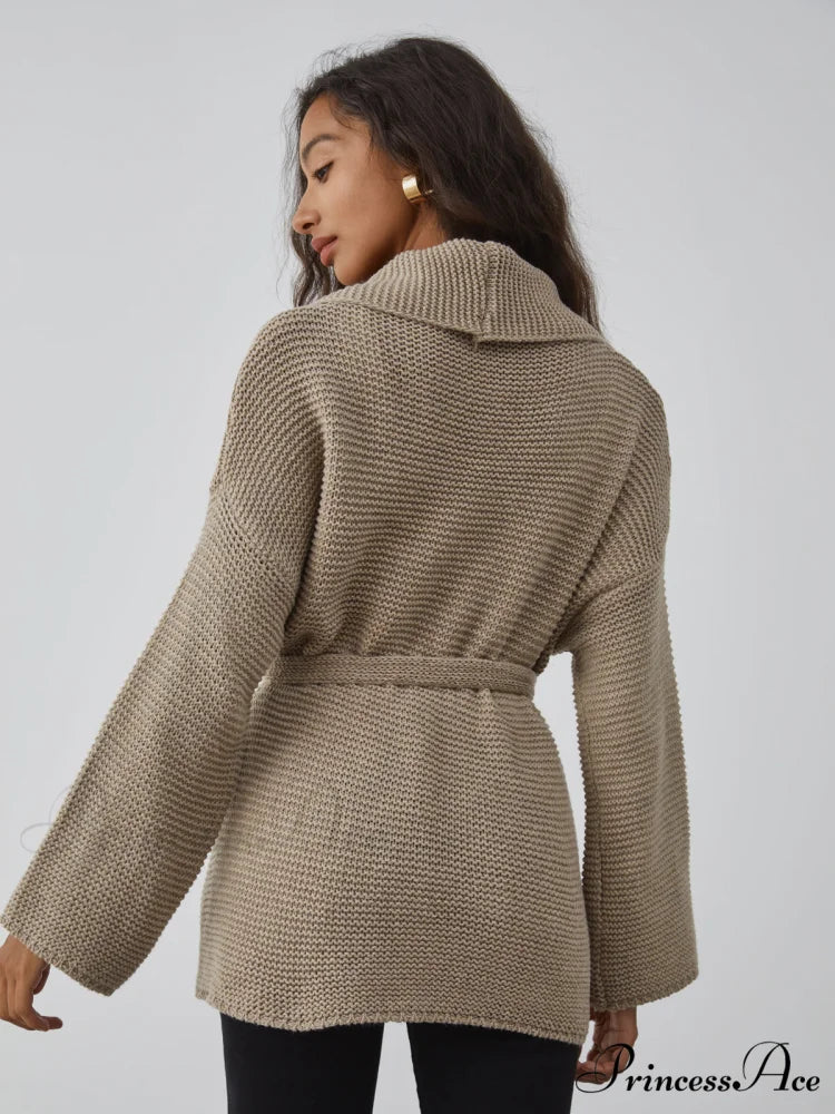 All I Graceful Wanted Tie Cardigan