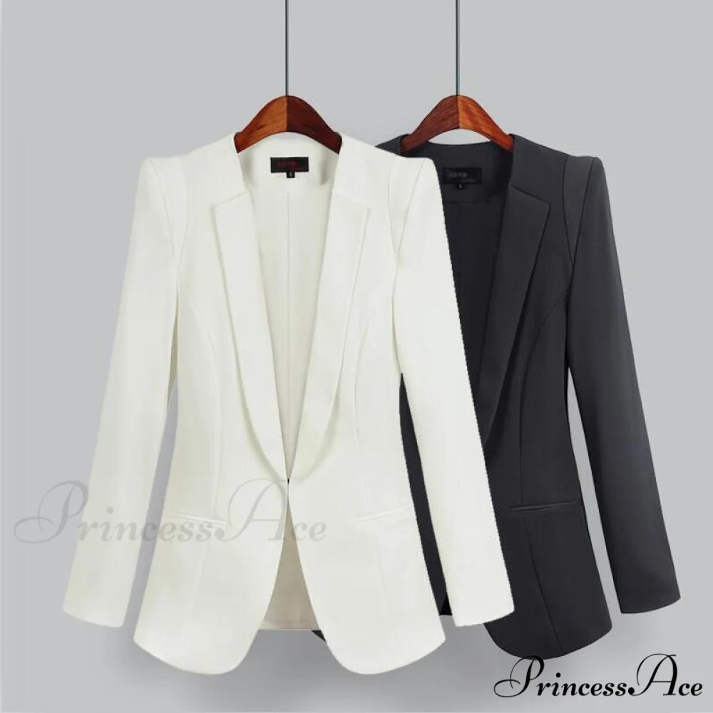 All-match Short Slim long-sleeve Blazer