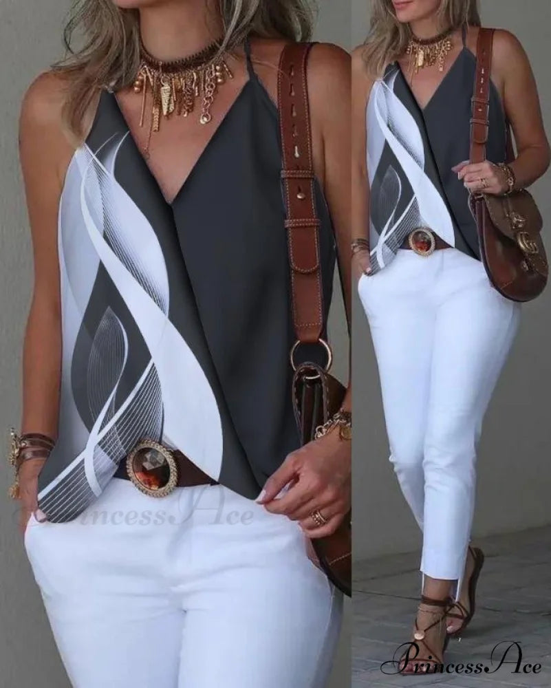 ALSU Women’s Top Input: BLACK JEANS Output: Black Denim Jeans Input: BLUE DRESS Output: Blue Midi Dress Input: WHITE