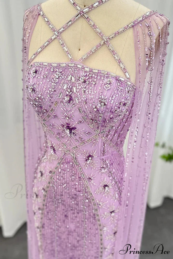 Alyce Beaded Graceful Maxi Dress