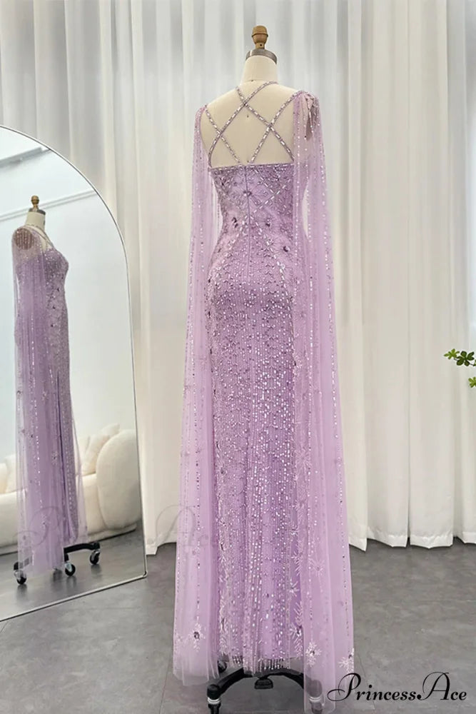 Alyce Beaded Graceful Maxi Dress