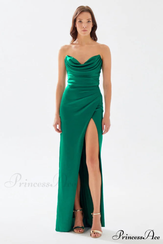 Alyce Satin Stylish Prom Dress