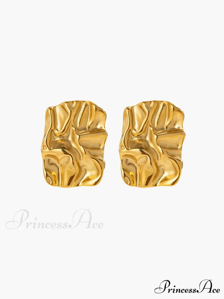 Amalfi Charming Coast Earrings Golden / One Size