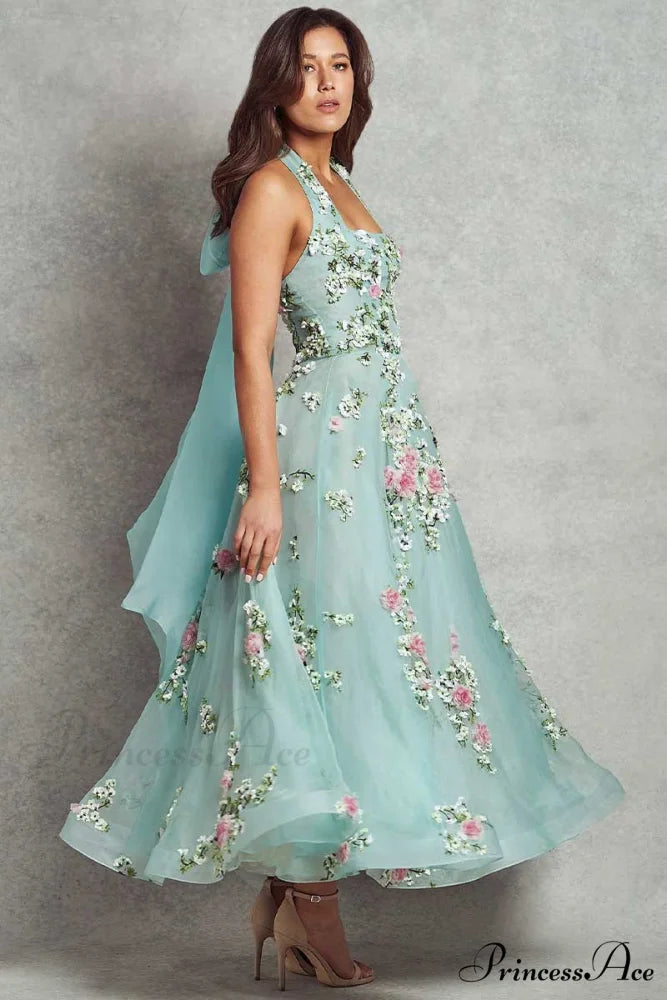 Amani Floral Graceful Maxi Dress