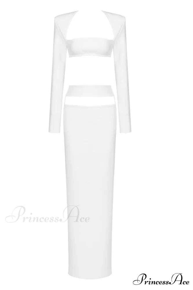Amara Elegant Cutout Set XS / White
