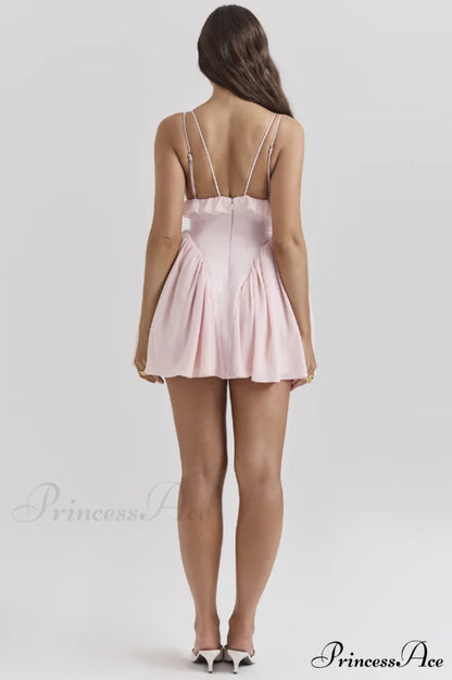 Amaris Ballet Stylish Pink Mini Dress