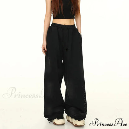 American Graffiti Tall Waist Trousers pants-241228